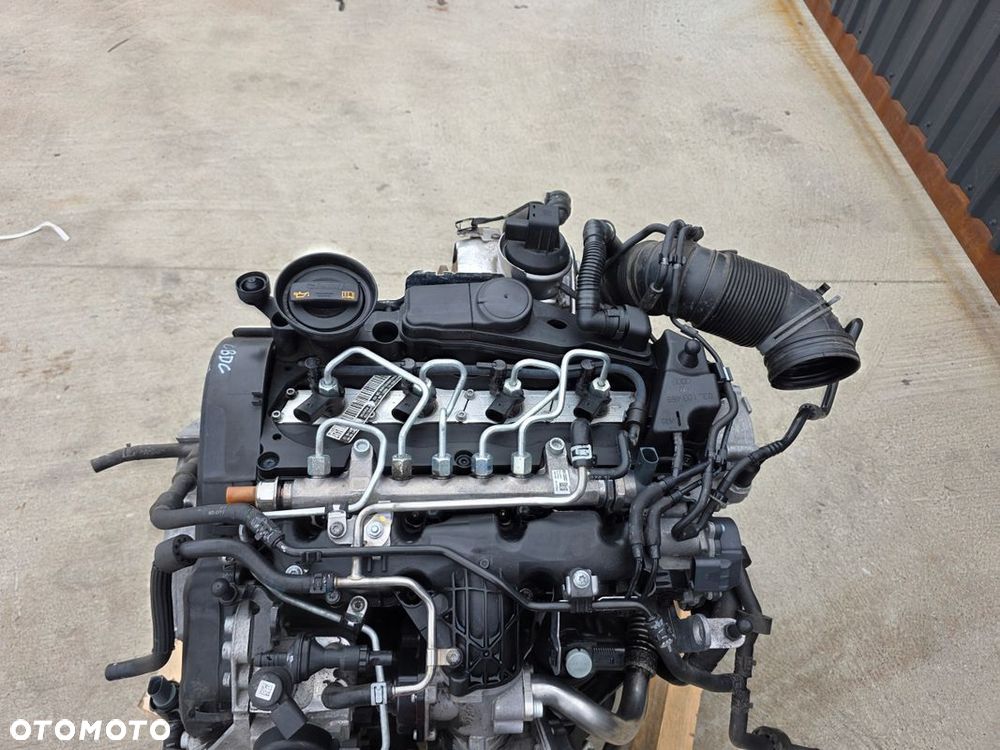 SILNIK KOMPLETNY AUDI VW SEAT SKODA 2.0 TDI CBD CBDC 144801 KM ORYGINAŁ ! - 4