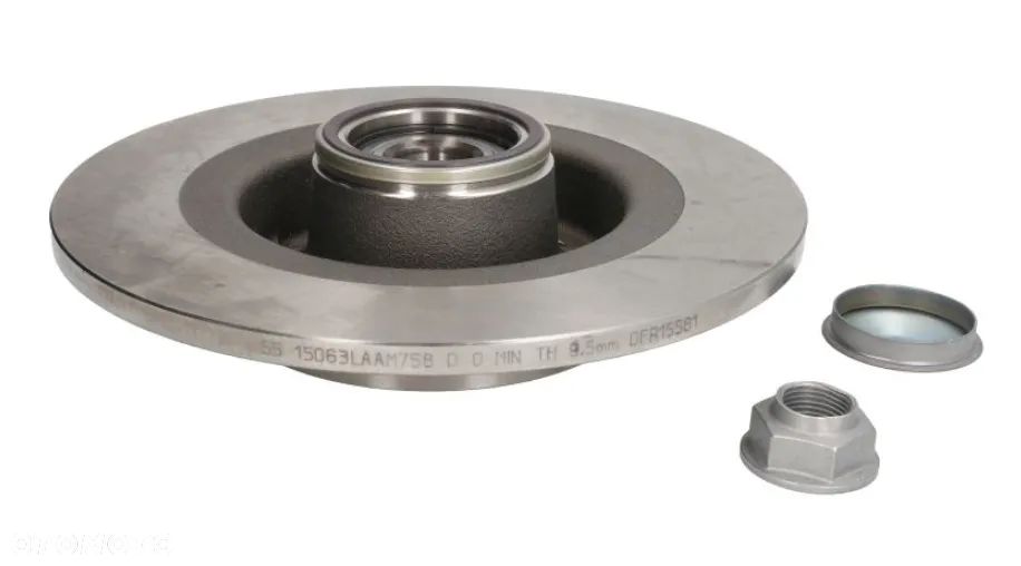 TARCZE  HAMULCOWE TYŁ RENAULT GRAND SCENIC II (JM0/1_), LAGUNA II (BG0/1_), LAGUNA II Grandtour (KG0/1_) ,LATITUDE (L70_) - 2