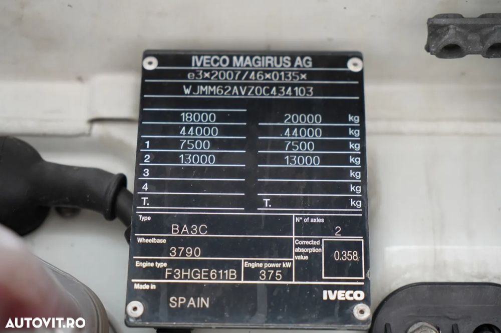 Iveco S-WAY / 510 / RETARDER / I-PARK COOL / EURO 6 - 38