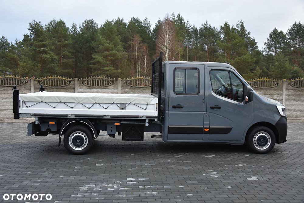 Renault MASTER 2.3 165KM DOKA DUBEL 7 OSÓB / HAK / WYWROTKA 3-STRONNA / NA PODUSZKACH / NAWIGACJA / SERWIS ASO RENAULT DO KOŃCA / SALON PL ! ! ! - 9
