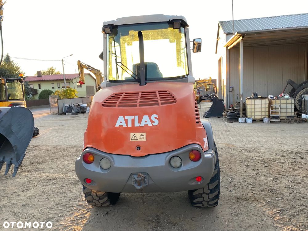 Atlas AR75S, 2014 ROK, WIEŻA OBROTOWA, ŁYŻKA OTWIERANA + WIDŁY, z NIEMIEC, - 5