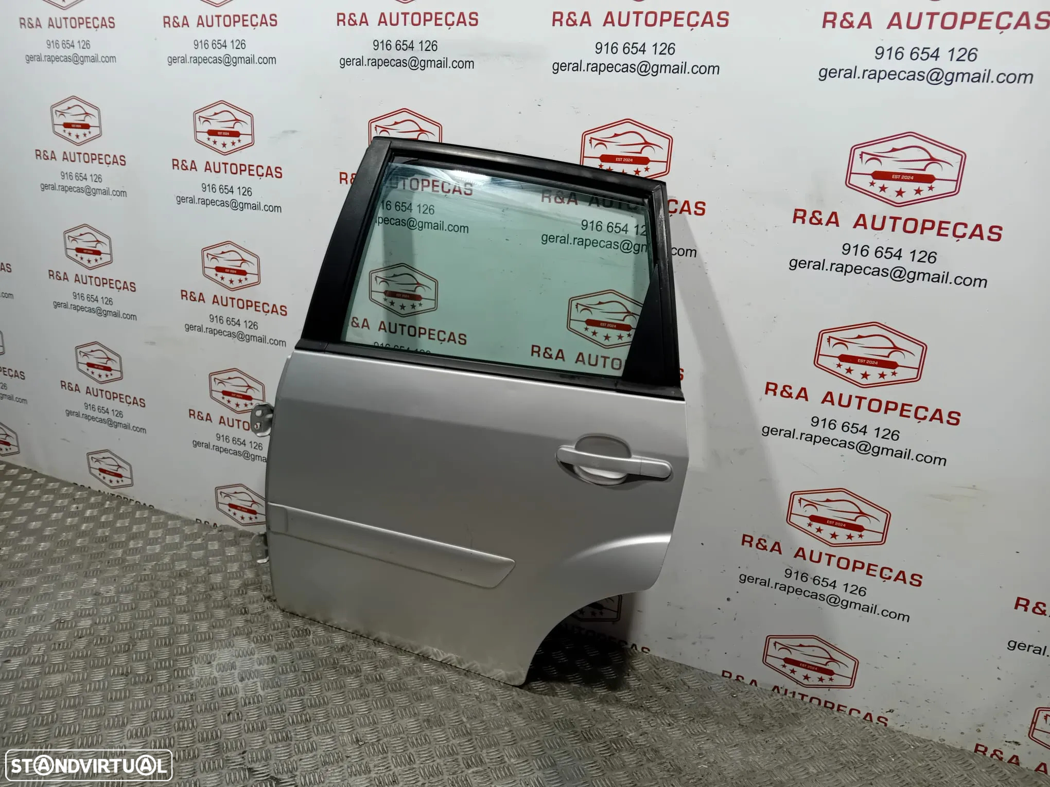 Porta Trás Traseira Esquerda Ford Fusion Original - 3