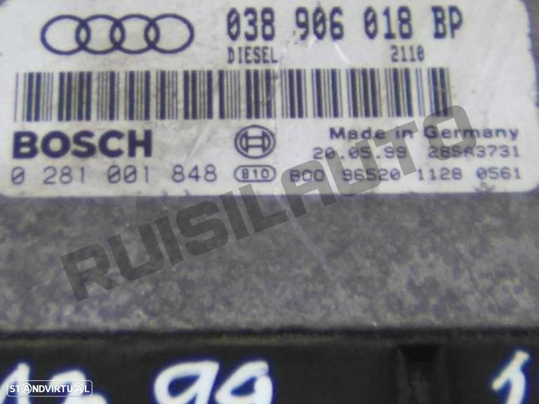 Centralina Motor 0389_06018bp Audi A3 (8l) [1996_2003] 1.9 Tdi - 4