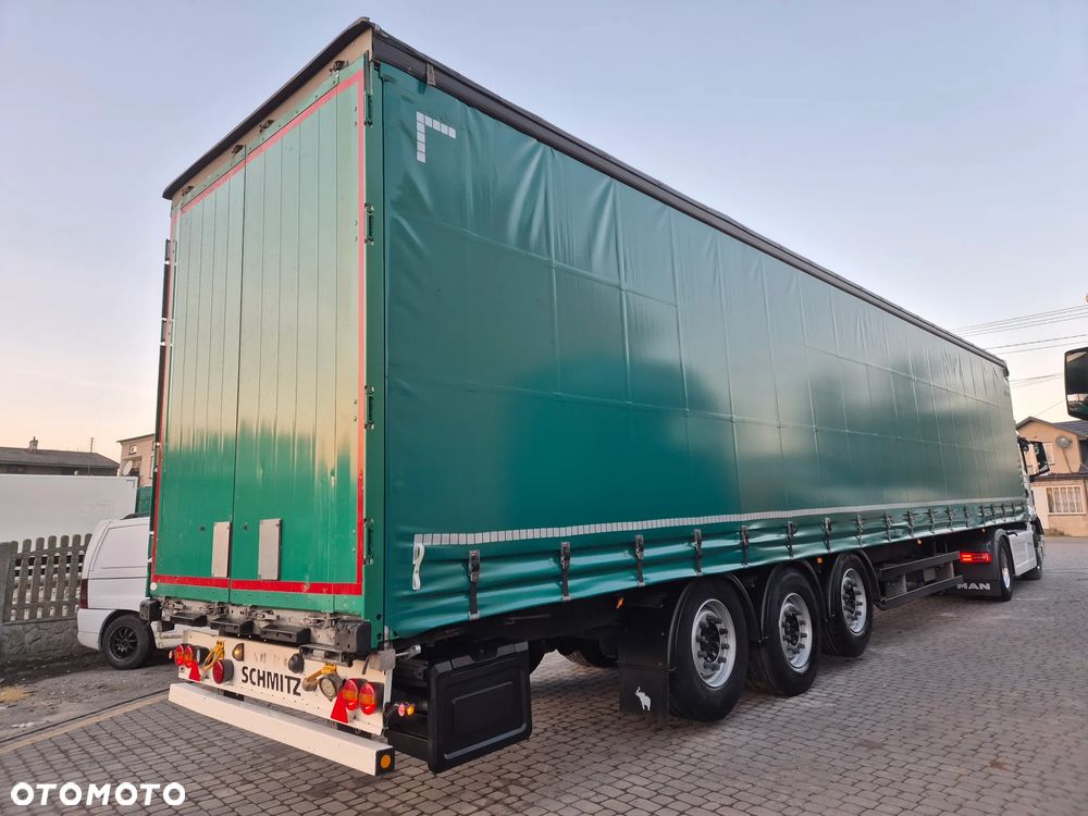 Schmitz Cargobull Standard 2018 2x oś podnoszona podnoszony dach z Niemiec  / OŚ PODNOSZONA / ładne opony / nowa plandeka / od pierwszego właściciela / OKAZJA - 6
