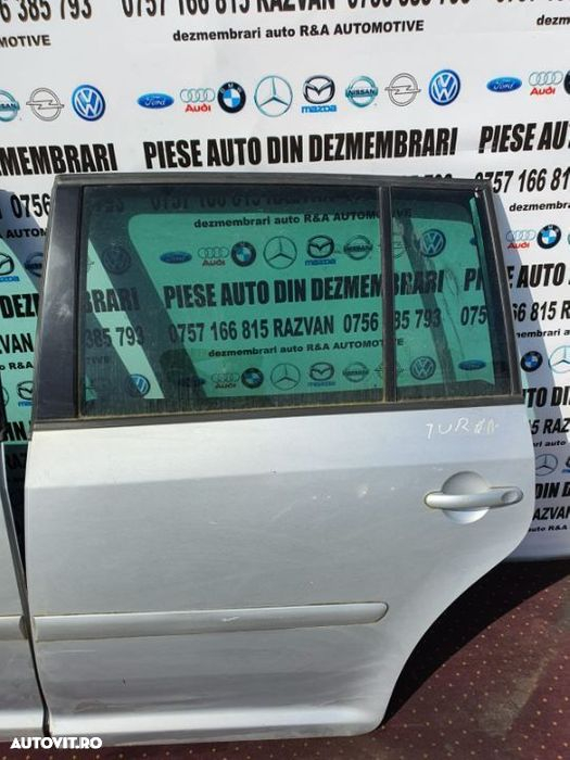 Usi Usa Portiera Stanga Dreapta Spate VW Touran Gri Dezmembrez VW Touran Usi Usa Portiera Stanga Dr - 2