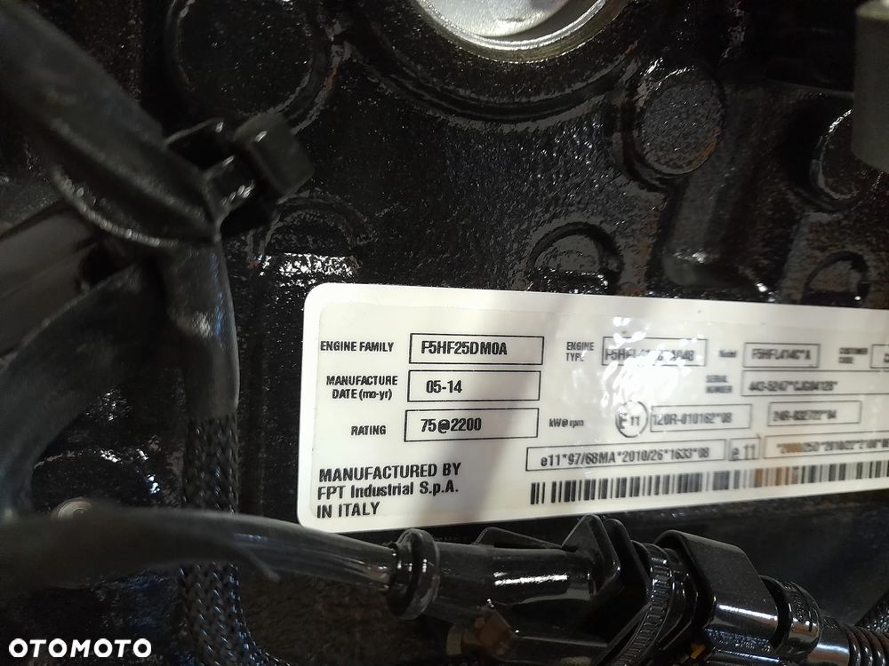 FV23% Silnik Perkins Caterpillar CAT C3.4B F5HFL414C*A Nowy Kompletny - 13