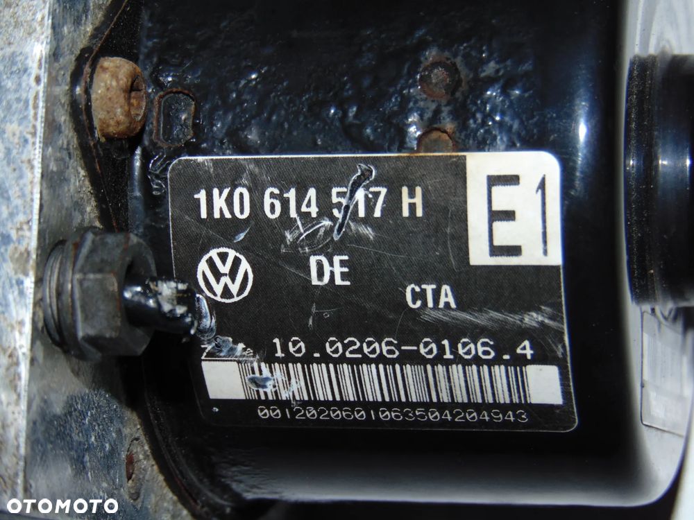 Pompa hamulcowa sterownik ABS 1K0614517H 1K0907379K VW Volkswagen Golf 5 V Touran I Skoda Octavia 2 II Audi A3 8P 03-10r - 2