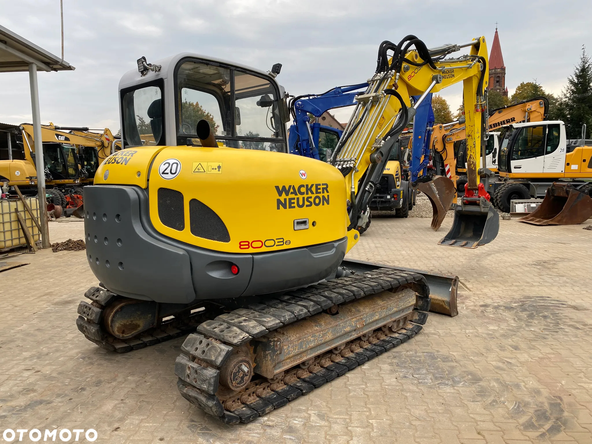 Wacker Neuson 8003, RAMIĘ 3X ŁAMANE, DŁUGI ZASIĘG, Z NIEMIEC, SUPER STAN - 9