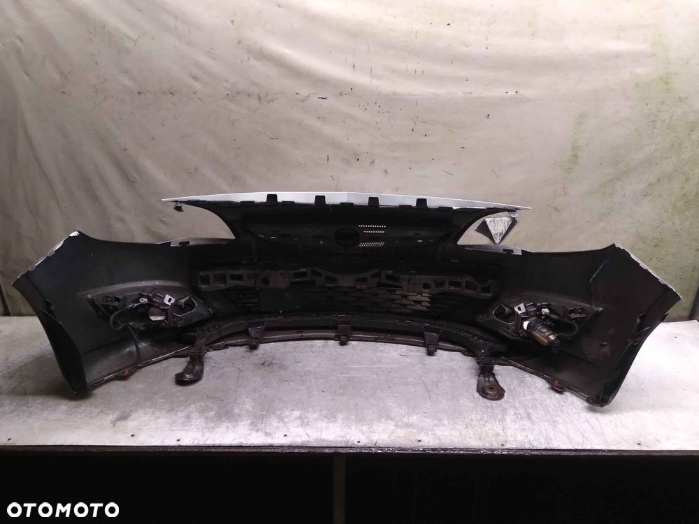^ ZDERZAK PRZÓD PRZEDNI OPEL ASTRA J 4 IV LIFT FL Z179 SZARY HALOGENY - 4