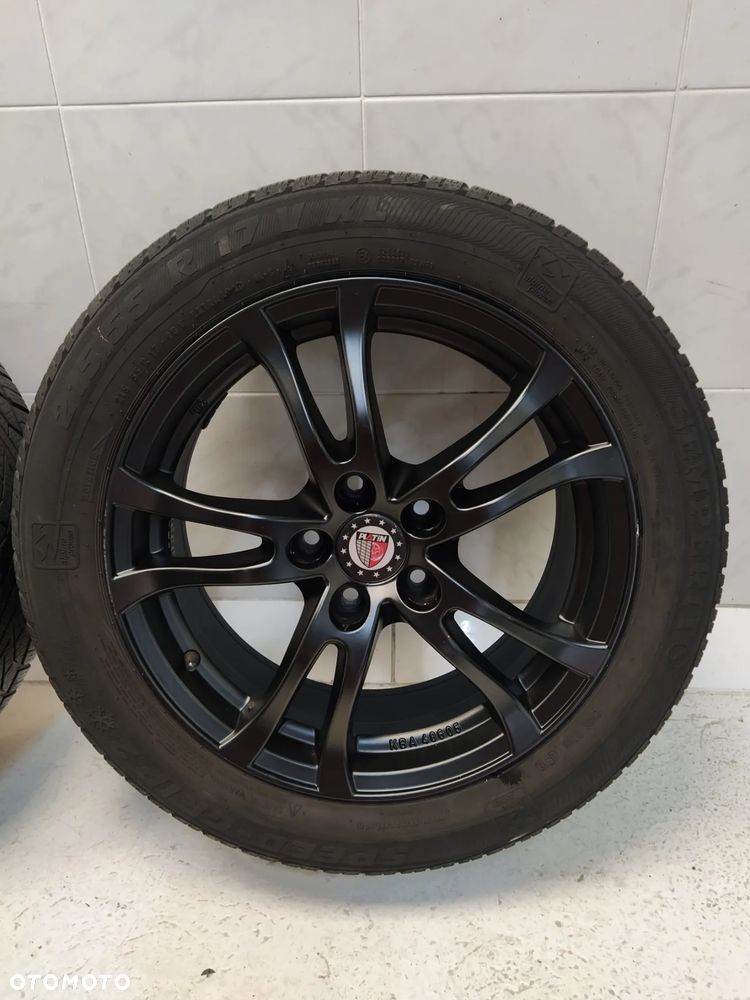 JEEP CHRYSLER TOYOTA 7.5X17 FELGI ALUMINIOWE R17 ET50 OPONY SEMPERIT 215/55 KOŁA - 3