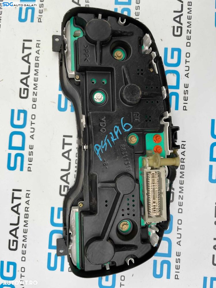 Ceas Ceasuri Cluster Instrumente Bord Opel Astra G 1.6 1998 - 2004 Cod 24451504 ZL [B2937] - 5