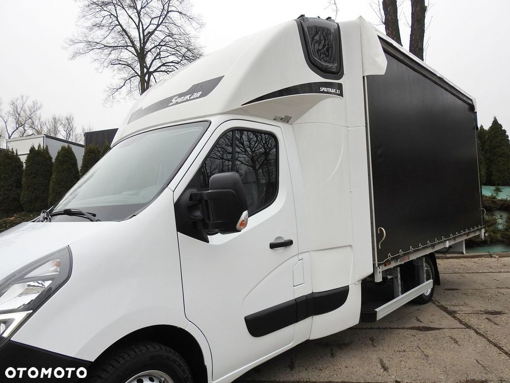 Opel MOVANO PLANDEKA 10 PALET WEBASTO TEMPOMAT NAWIGACJA KLIMATYZACJA LEDY PNEUMATYKA  165KM - 18