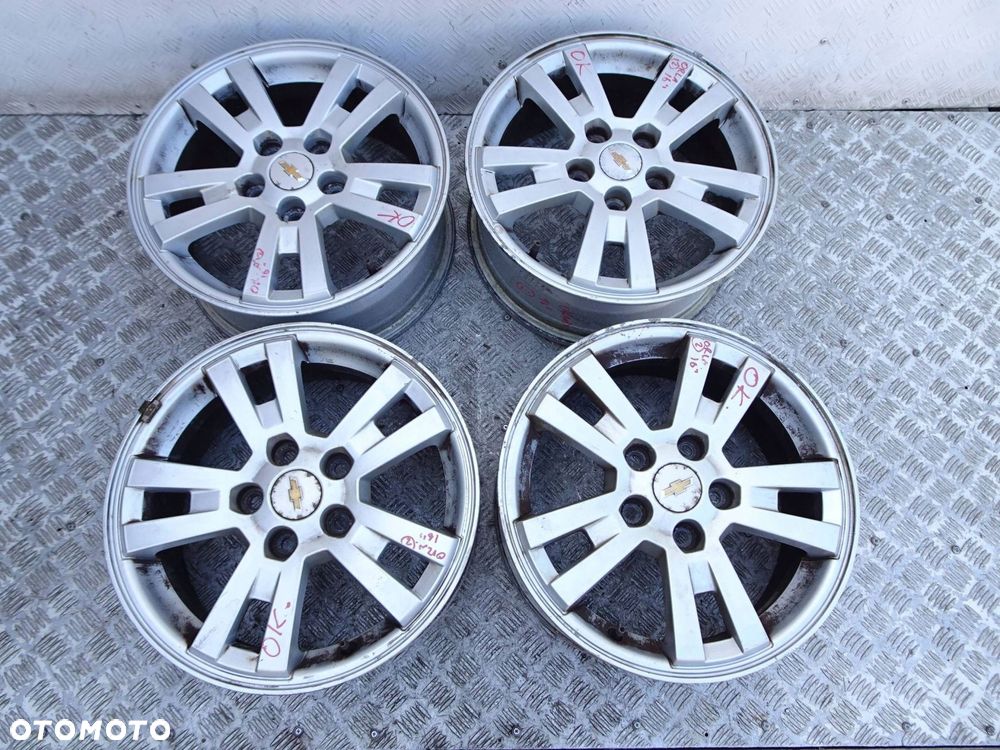alufelgi kpl. chevrolet orlando 16" 5x115 41 et - 1