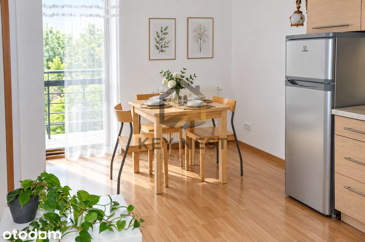 2 osobne pokoje | balkon | 43 m² | Krowodrza | ul. Zygmuntowska