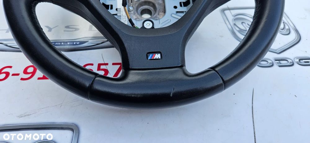 BMW X5 E70 X6 E71 LIFT LCI  KIEROWNICA SKÓRZANA CZARNA M-PAKIET MULTIFUNKCJA ŁOPATKI  7845778 - 3