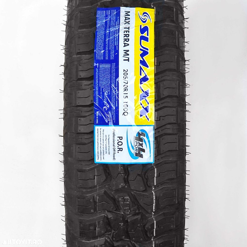 Anvelopa NOUA M+S* M/T Off Road 205/70R15 Sumaxx Max Terra M/T 100Q - 2