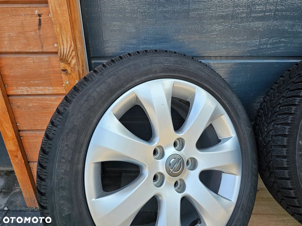 FELGI ALUMINIOWE KOŁA OPONY ZIMOWE OPEL ASTRA J K ZAFIRA C INSIGNIA B R17 5x115 ET44 225/50/17 - 12