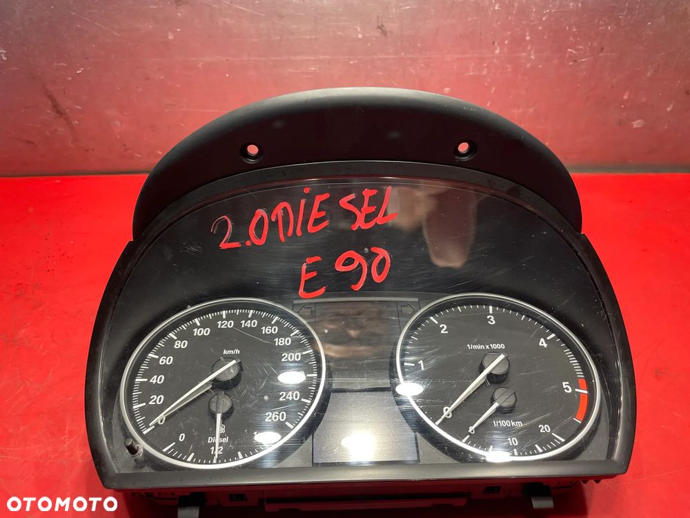 BMW E91 E90 licznik zegary diesel EU 9166846 - 2