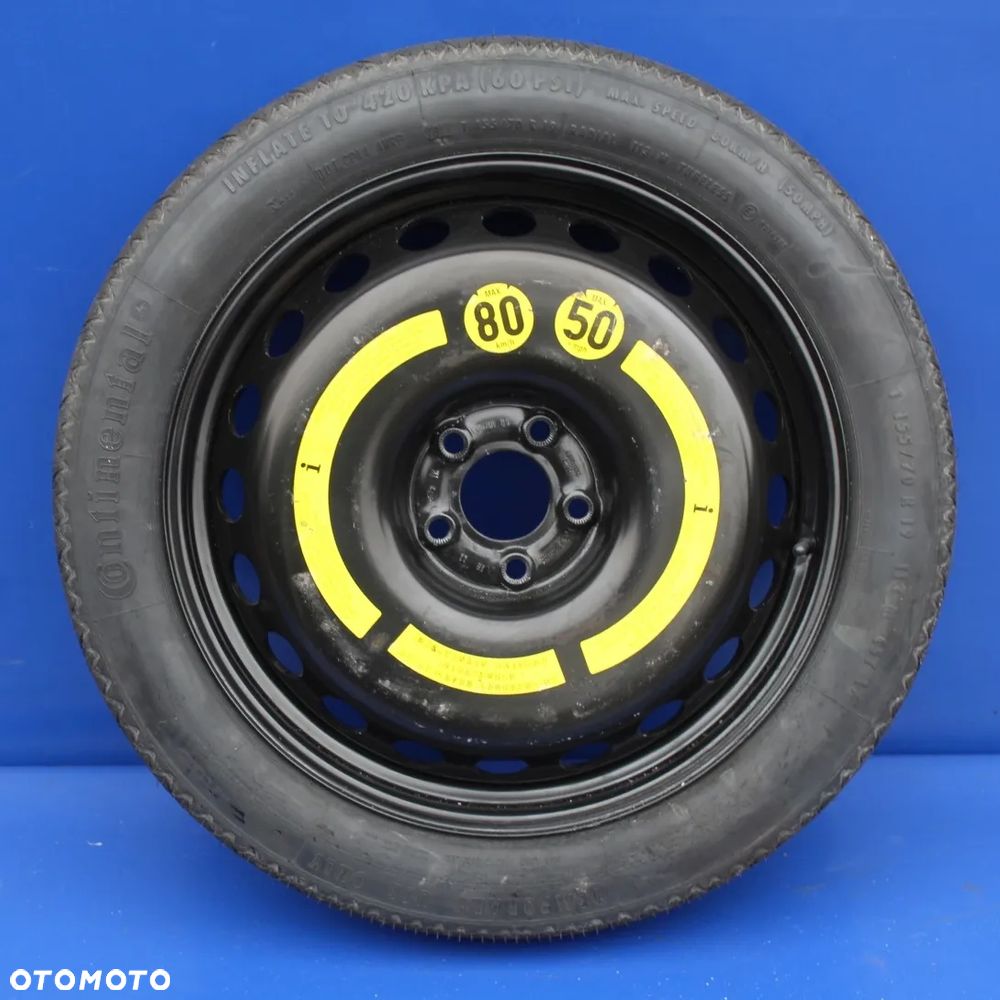 Koło dojazdowe rezerwa zapas 19" Mercedes W216 C216 W221 Lift A2214000202 - 1