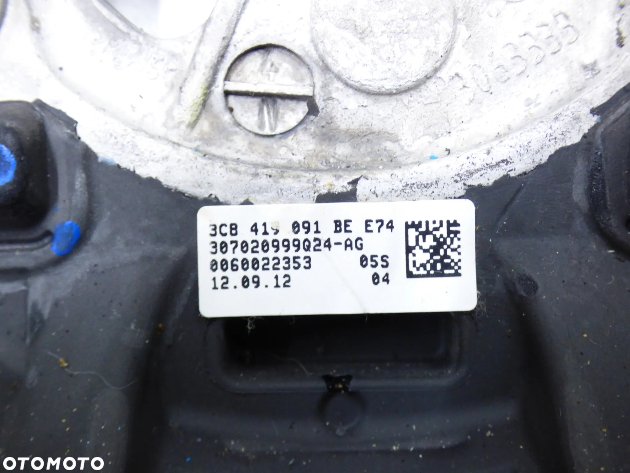 VW PASSAT B7 KIEROWNICA MULTIFUNKCYJNA SKÓRA 3C8419091BE GORLICE - 3