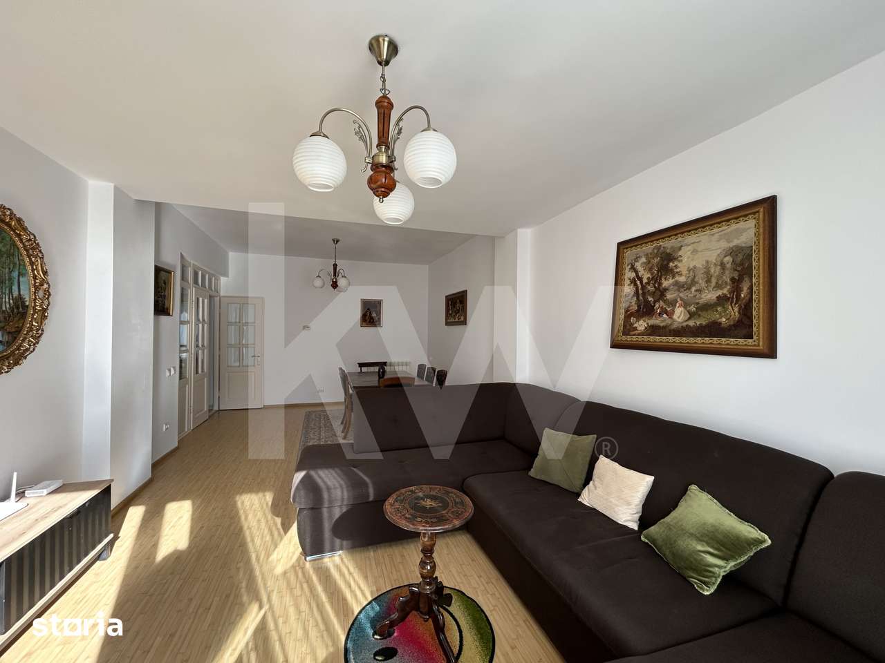 Apartament spatios de inchiriat – 140 mp | Etaj 1 | Garaj & pivnita — fotografia 1
