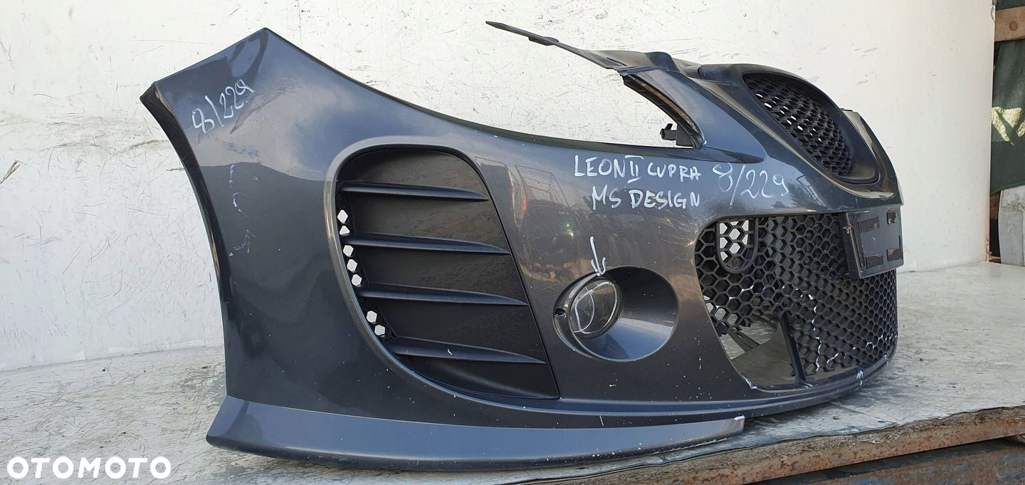 SEAT LEON 1P II 2 CUPRA ZDERZAK PRZÓD PRZEDNI - 6