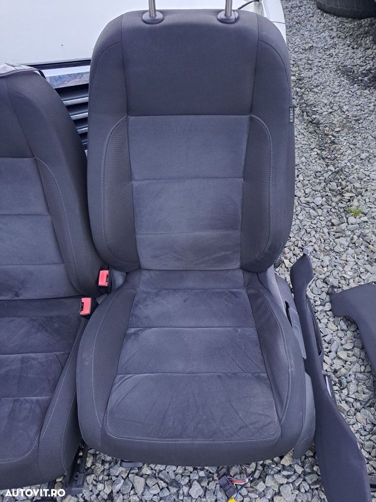 Vând interior alcantara+textil VW Golf 6 model break - 5