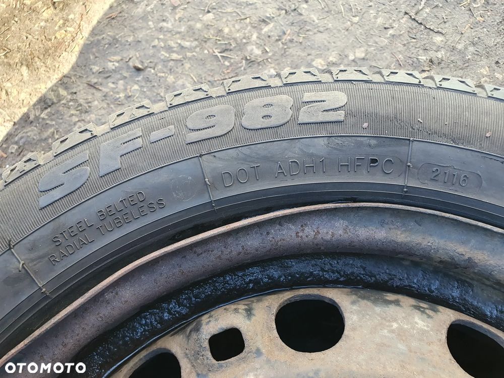 VW AG R15 4x KOŁO 5x100 195/55/R15 KOMPLET 4 KÓŁ ORYGINALNE FELGI 15 6J ET43 6Q0601027B - 10