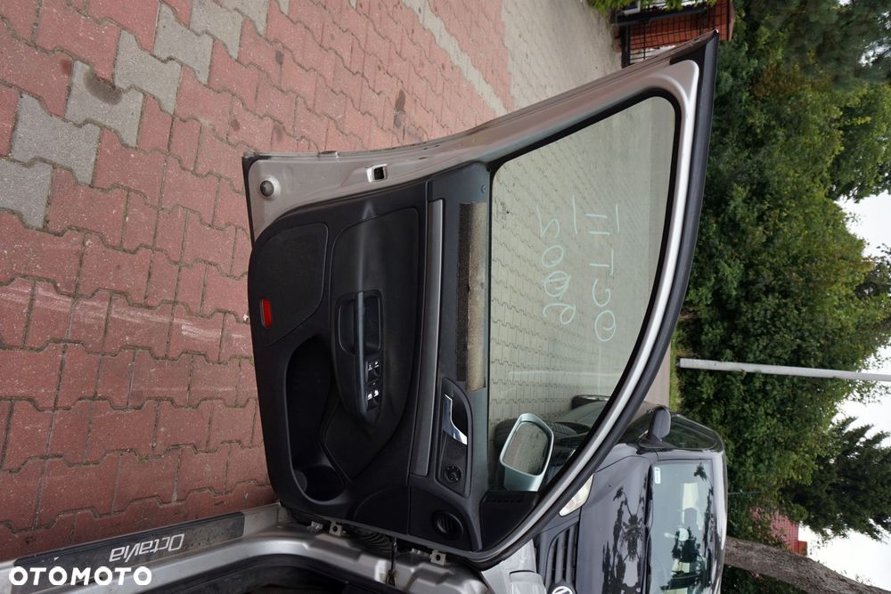 DRZWI PRZEDNIE LEWE OCTAVIA II 1Z3 KOMBI 9102  SREBRNY SKODA 2004-2008 - 8