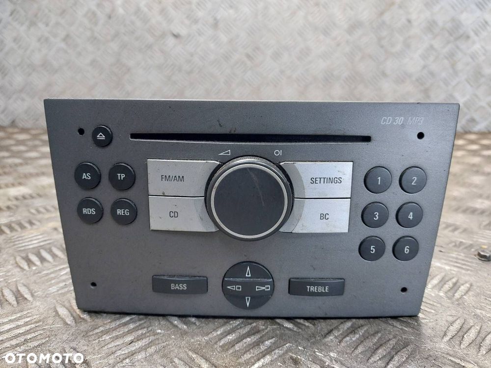 RADIO ODTWARZACZ  OPEL VECTRA C 13113145 CD30 MP3 - 1