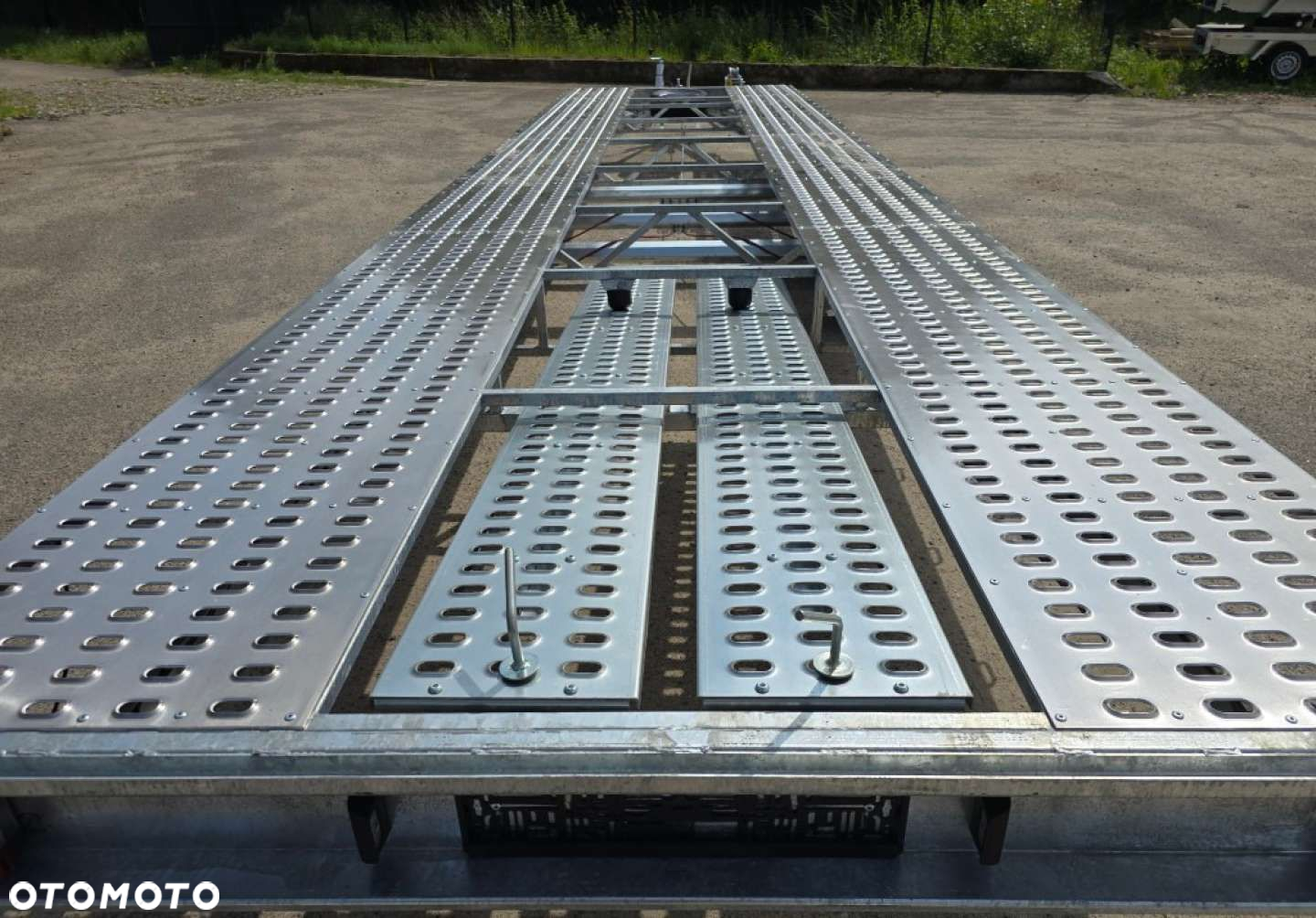 Niewiadów Laweta trzyosiowa Niewiadów (Boro) INDIANA ECO DMC 3500kg na 2 auta płaska - 11