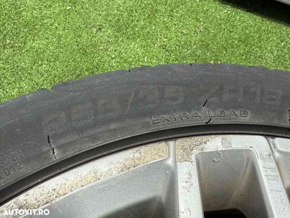 JANTE MERCEDES R18 / AMG / 5x112 / 7.5JX17H2 / 6,5JX17H2 / 255/35 ZR18 + CAUCIUCURI (X4) - 8