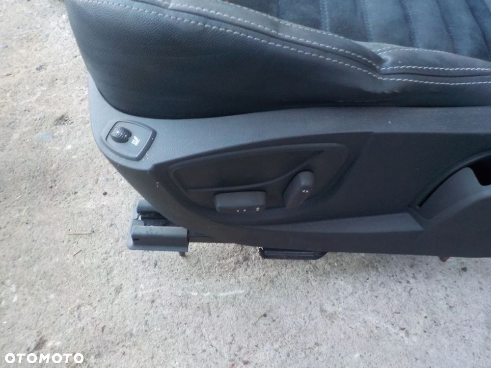 RENAULT LAGUNA III HB  FOTELE KANAPA SKÓRA ALCANTARA BOCZKI - 9