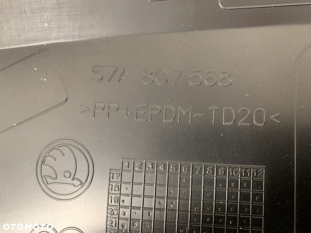 NOWY ORYGINALNY SPOILER ZDERZAK TYLNY TYŁ SKODA KAROQ LIFT 22-24 57A807568 57A - 6