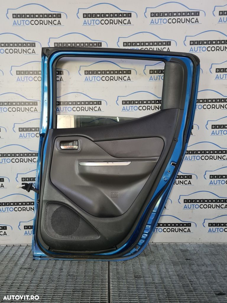 Usa Dreapta Spate Mitsubishi L200 V 2015 - 2018 SUV 4 Usi ALBASTRU D23 (958) - 6