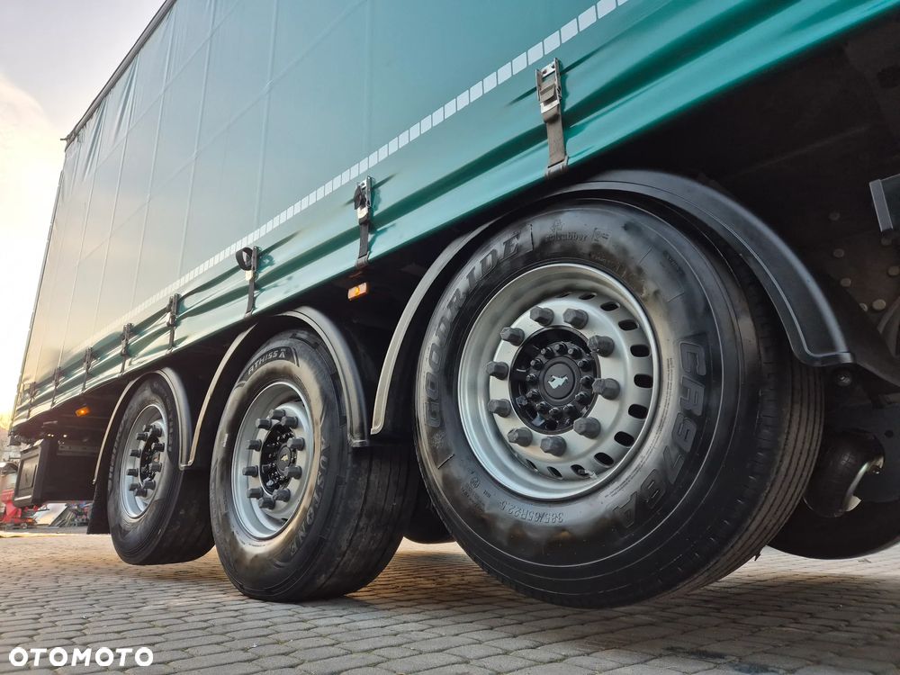 Schmitz Cargobull Standard 2018 2x oś podnoszona podnoszony dach z Niemiec  / OŚ PODNOSZONA / ładne opony / nowa plandeka / od pierwszego właściciela / OKAZJA - 4
