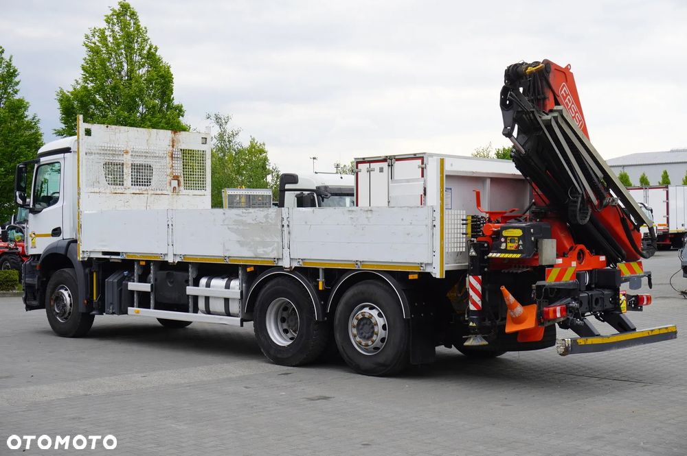 Mercedes-Benz Arocs 2536 6x2 / 200 tys. km / HDS Fassi F195 / Rotator / Pilot / Platforma 17 EPAL - 6