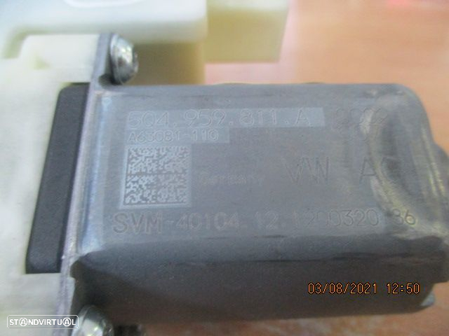 Motor Elevador Vidro 5Q4959811A VW GOLF 7 2013 TE VW GOLF 7 5G FASE 1 2014 1.6TDI 105CV 5P CINZA RATO TE - 2
