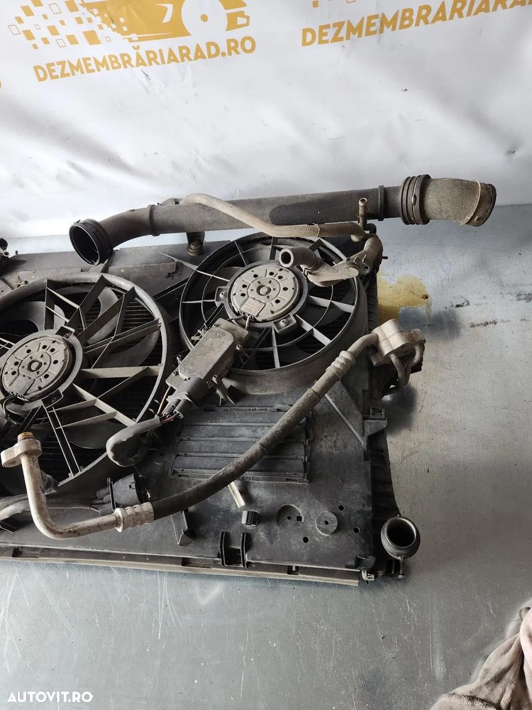 Radiator Racire Apa Antigel Clima Servo Electroventilator Termocupla Vw Touareg 2.5 Tdi Motor BAC - 9