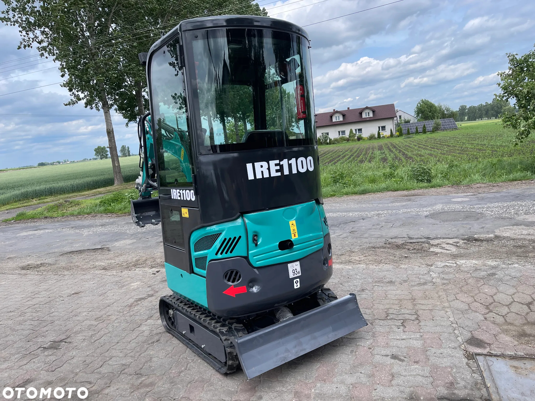 Yanmar Minikoparka IRE 1100 IRE 1100 KG*Pług,Pełna oszklona kabina,2025 ROK_FABRYCZNIE NOWA! - 28