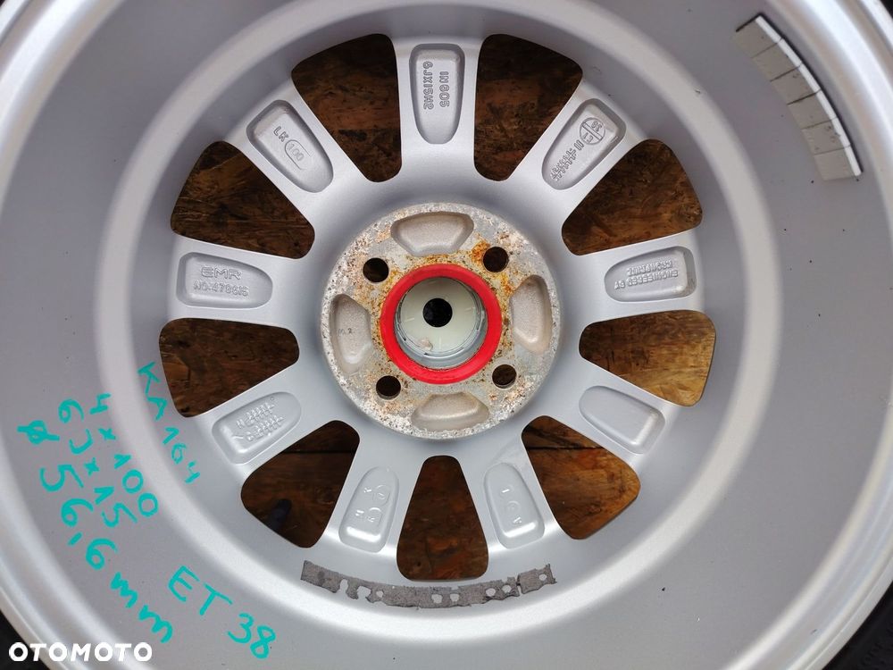 FIAT GP EVO 4X100 6JX15 fi56,6mm FELGI ALU KOMPLET X4 NEXEN 175/65R 5 - 12