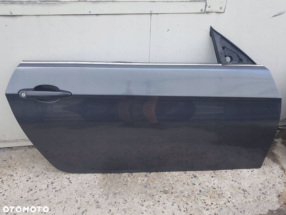 BMW 3 E93 CABRIO 06-13r E92 DRZWI PRAWE A22 SPARKLING GRAPHITE - 1