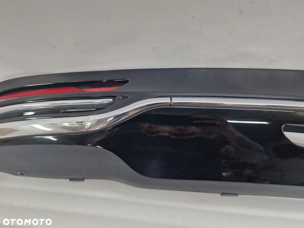 MERCEDES S-KLASSA W222 AMG 13- DYFUZOR / SPOJLER  ZDERZAKA TYLNEGO TYLNIEGO TYŁ + CHROM ŚRODKOWY , NR A2228850238 , NR AUKCJI DT525 - 8