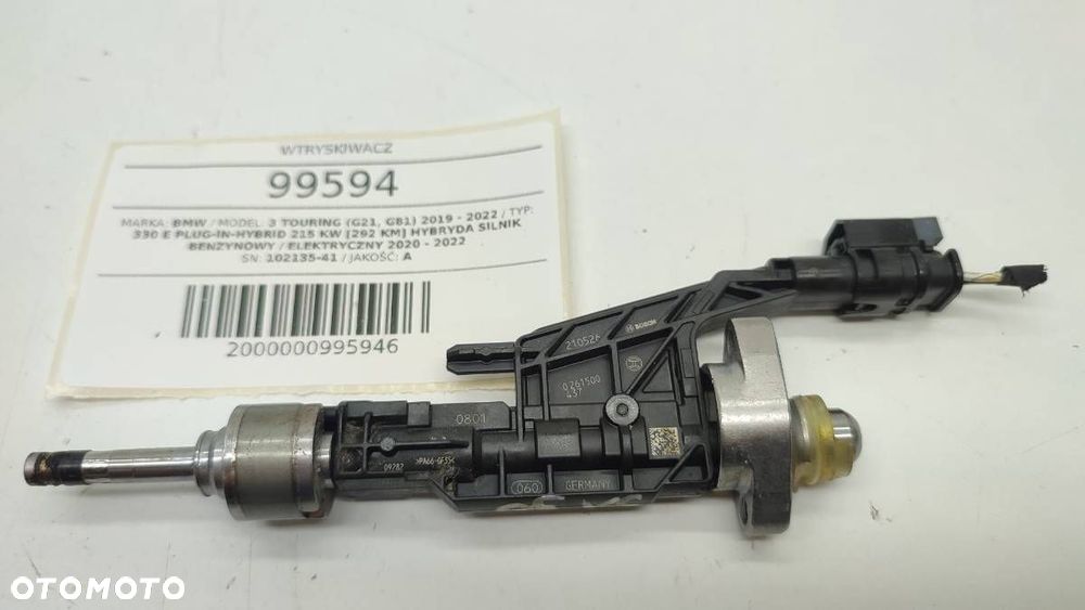 WTRYSKIWACZ PALIWA 102135-41 BMW G20 G21 330E 2021 - 4