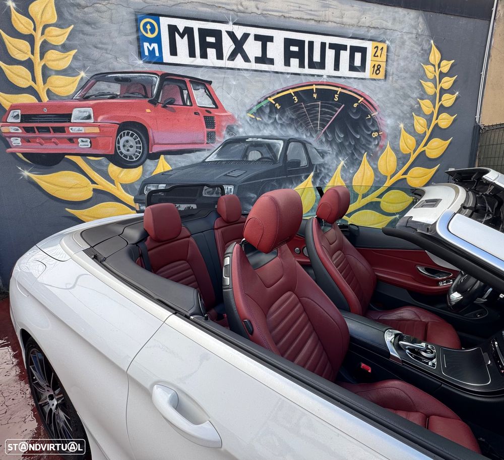 Mercedes-Benz C 220 d Cabrio 9G-Tronic AMG Line - 28