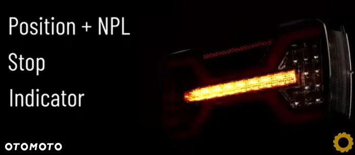 Lampy tylne zespolone LED X-SPIDER komplet ciągnik przyczepa naczepa 12/24V - 9