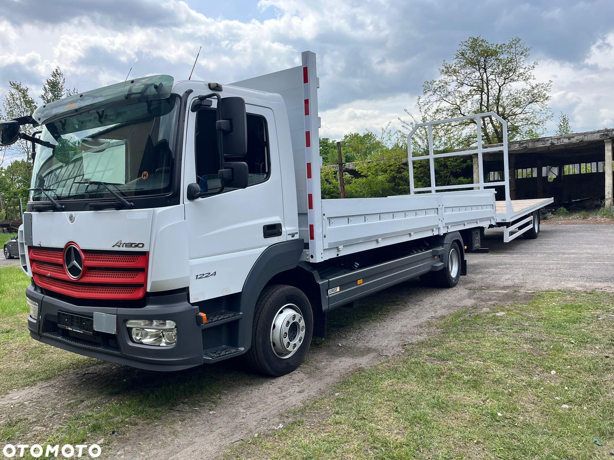 Mercedes-Benz ATEGO 1224L SKRZYNIA | KLIMA | EURO-6 - 4