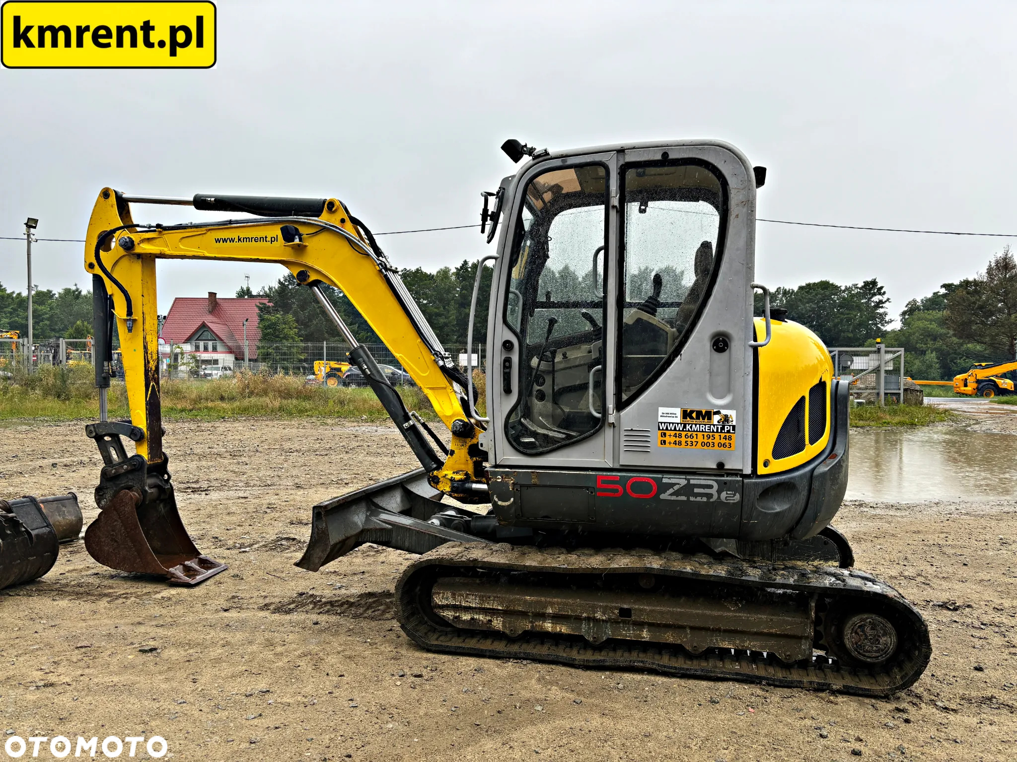 Wacker Neuson 50Z3 MINI-KOPARKA 2014R. | JCB 8055 8050 CAT 305 VOLVO ECR 48 - 12