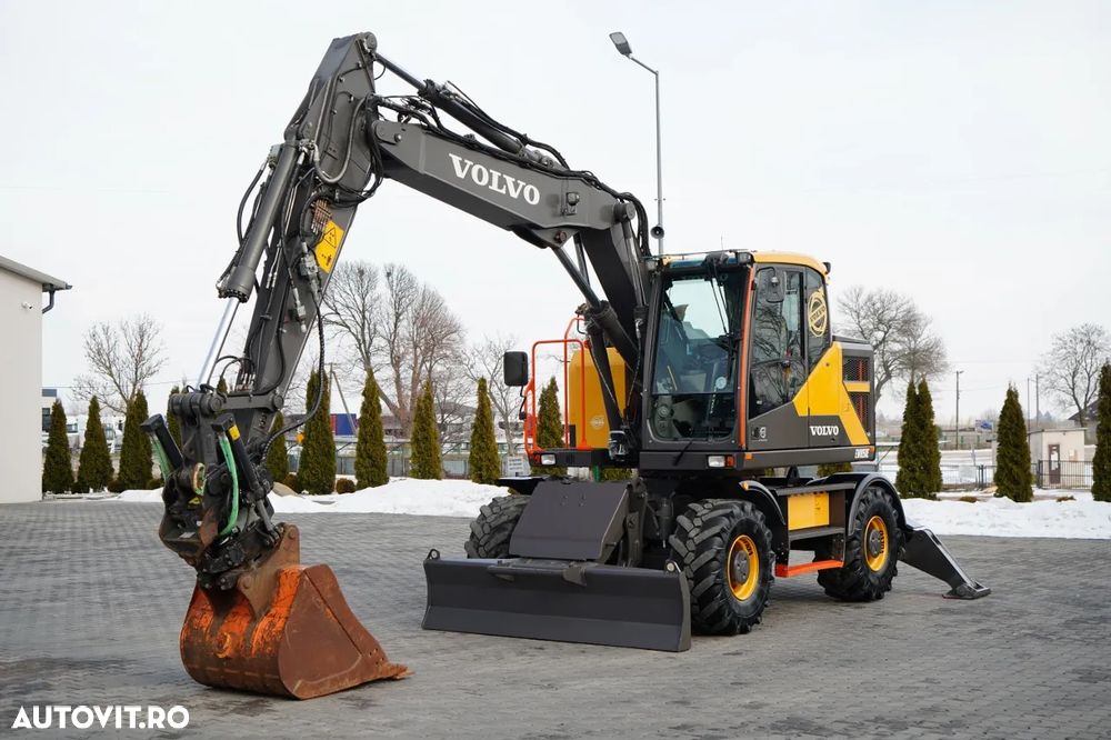 Volvo EWR150E / EXCAVATOR PE ROȚI / ROTOTIL / JOYSTICK / POWERTILT / 2019 / - 1