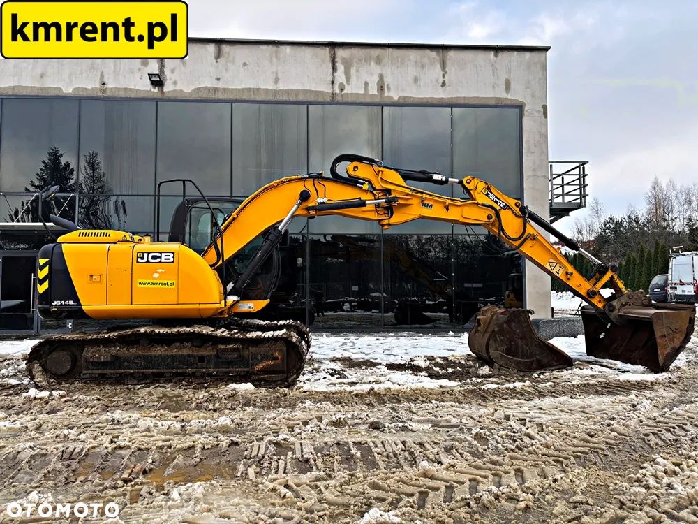 JCB JS 145 LC KOPARKA GĄSIENICOWA 2015R. | JS 130 CAT 311 VOLVO ECR 140 CASE 130 - 2